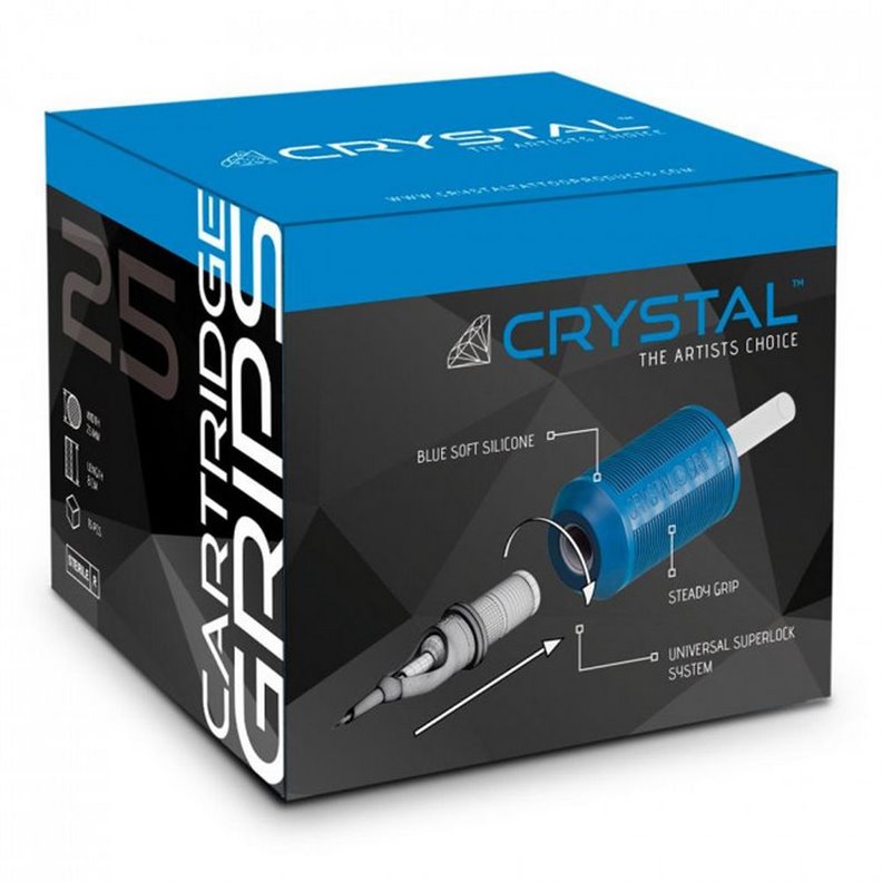 CRYSTAL Fundas desechables con cartuchos de Ø25 mm - Juego de 15