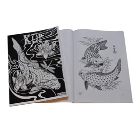 Libro de tatuajes Carpe Koi de Horimouja