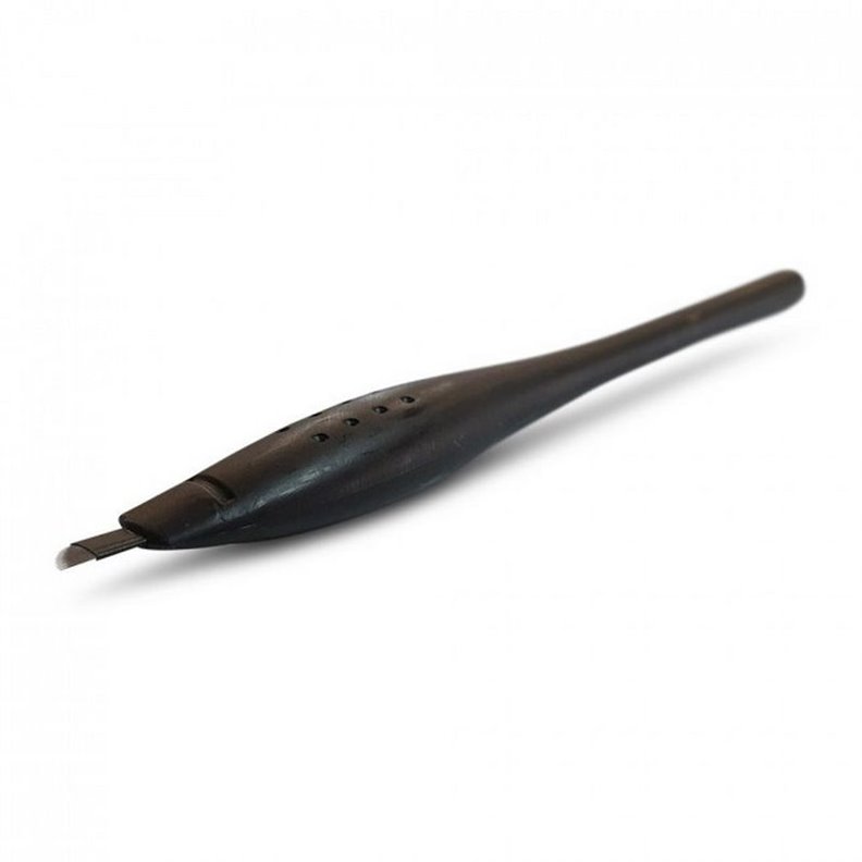 Microblading Crystal Curved Flexi Bolígrafo Estéril - Negro Microblading Crystal Curved Flexi Bolígrafo Estéril - Negro