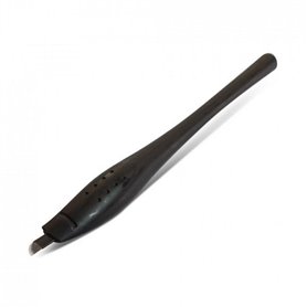 Microblading Crystal Curved Flexi Bolígrafo Estéril - Negro