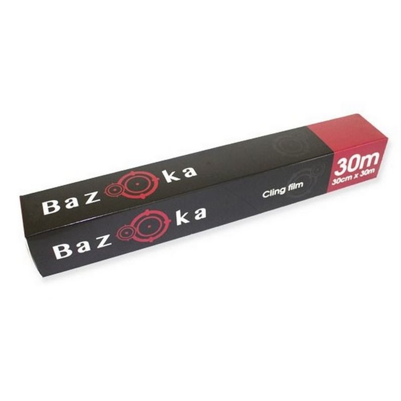 BAZOOKA Film de plástico 30 cm x 30 m