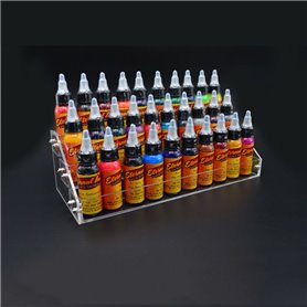 Tattoo Ink Display - Transparente - 30 Tintas