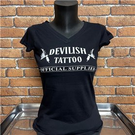 Camiseta de mujer Devilish Tattoo - Tallas XS a L