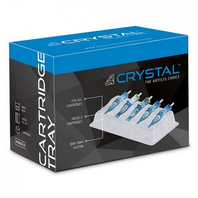 CRYSTAL Bandeja para cartuchos 50 uds