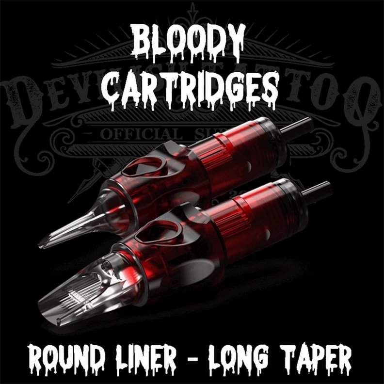 Cartuchos Bloody Round Liner - Long Taper