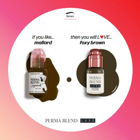 Carta de colores comparativa Foxy Brown 15ml