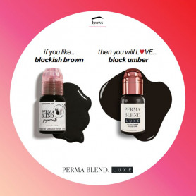 Carta de colores comparativa Black Umber 15ml
