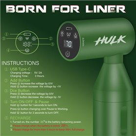 Bolígrafo inalámbrico AVA HULK - Trazo 4mm