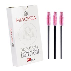 Cepillos para cejas y pestañas - Paquete de 50 MiaOpera