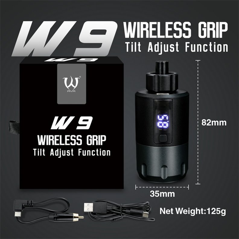 Fuente de alimentación / Funda AVA Wireless W9