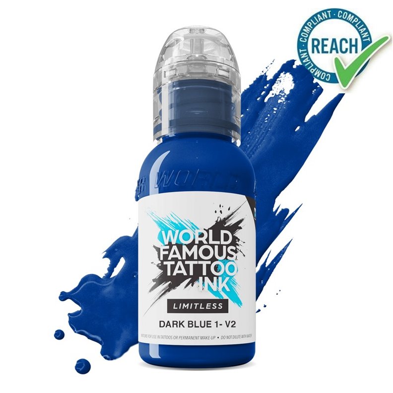 WORLD FAMOUS Tinta Limitless Azul Oscuro 1 30ML