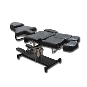 Sillón negro para tatuajes