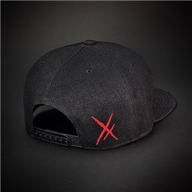 HYRAW Gorra - Snapback Satanás (espalda)