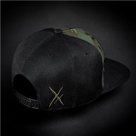 HYRAW Gorra - Snapback Hostile Camo (espalda)