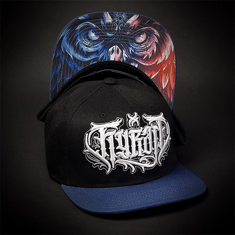 HYRAW Gorra - Snapback Búho Muerto (delante)