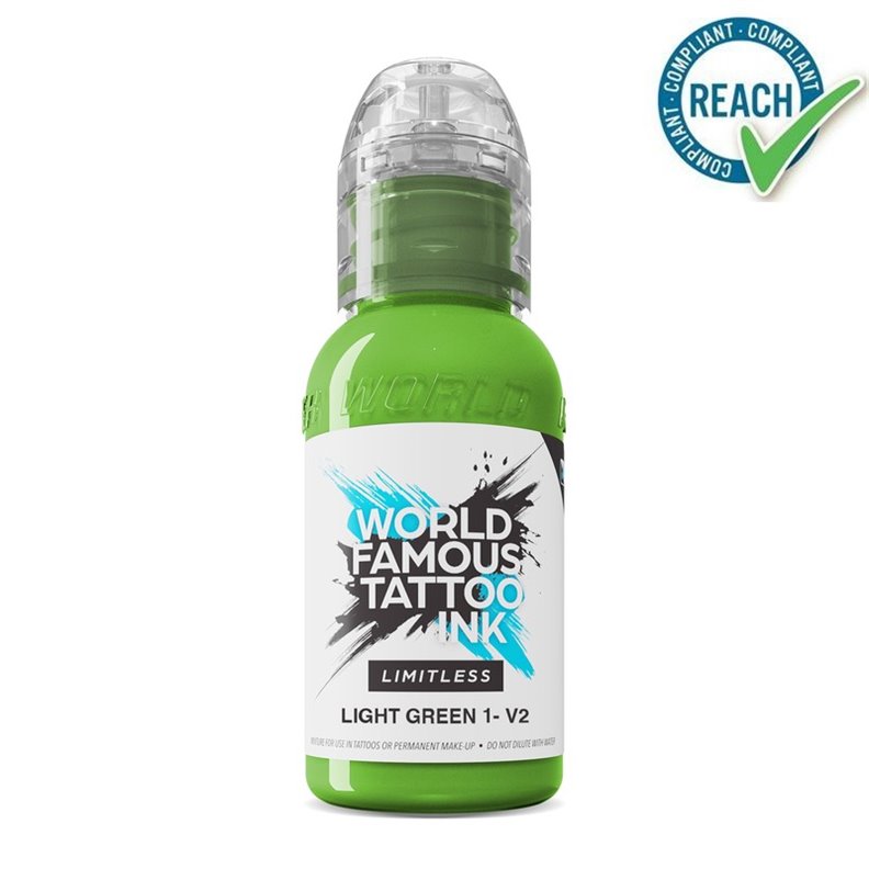 WORLD FAMOUS Tinta Limitless Verde Claro 1 V2 - 30ML