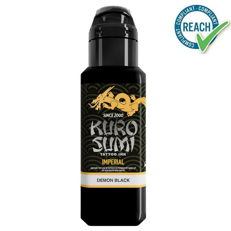 Tinta Imperial Kuro Sumi - Negro Demonio 44ml