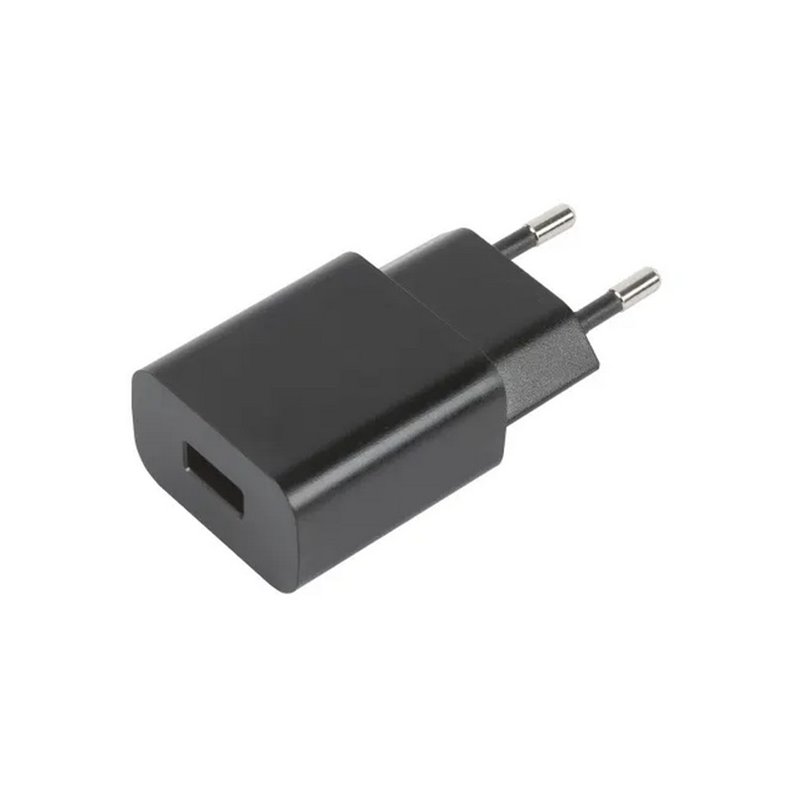 Adaptador USB Plug 2A Negro