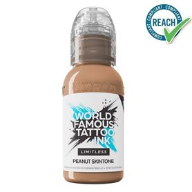 WORLD FAMOUS Tinta Limitless Peanut Skintone - 30ML