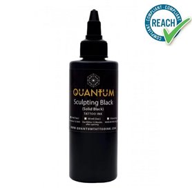 QUANTUM Tinta negra para tatuajes Ink Sculpting 120ml