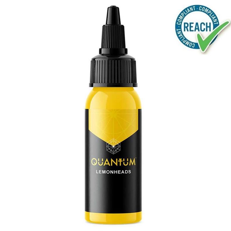 QUANTUM Tinta para tatuajes Lemon Heads 30ml