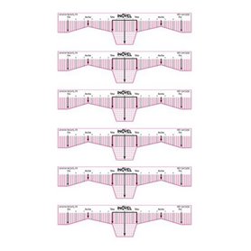 INOVEL Reglas adhesivas para el maquillaje permanente