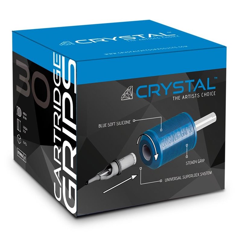 CRYSTAL Fundas desechables con cartuchos de Ø30 mm - Juego de 15