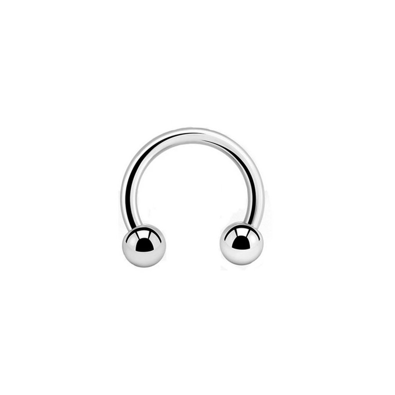 Piercing circular Barbells de titanio