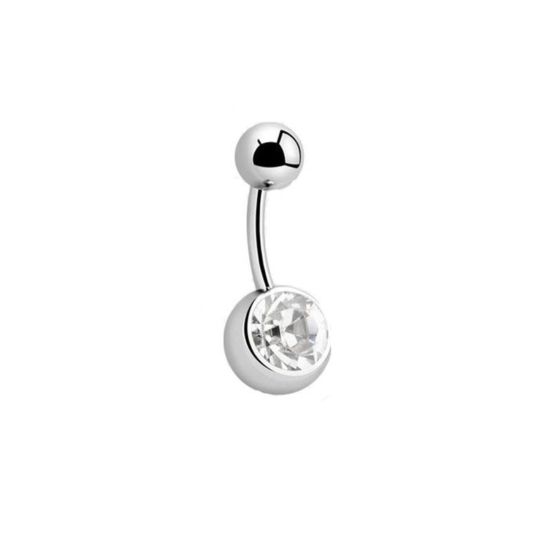 Joyas piercing en el ombligo