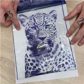 Demo Tinta de papel transparente